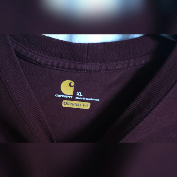 Carhartt‎ Mens Burgundy Black Scale Limited Edition Black Flag T-shirt XL RARE - Picture 3 of 5